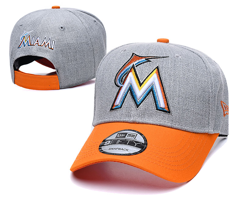 2024 MLB Miami Marlins Hat TX202411051->->Sports Caps